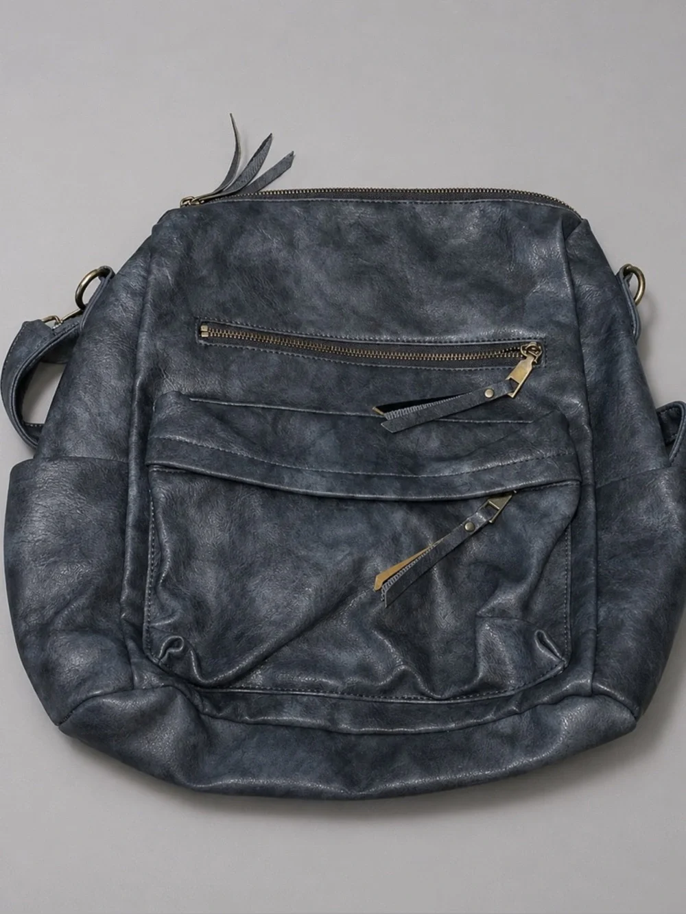 Stylish Gray Backpack